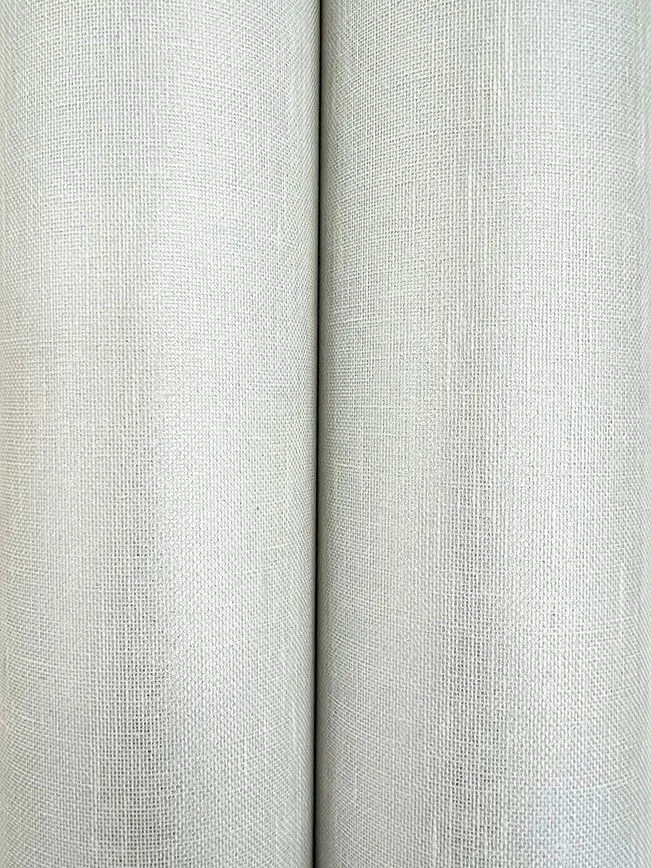 Ronald Redding Sheer Linen - Silver White Wallpaper | Buy Online Ronald Redding Sheer Linen wallpaper, color Silver White, SKU YGL7023