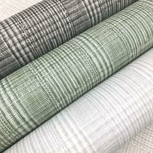 Ronald Redding Shirting Plaid wallpaper, color Black, SKU HO2170