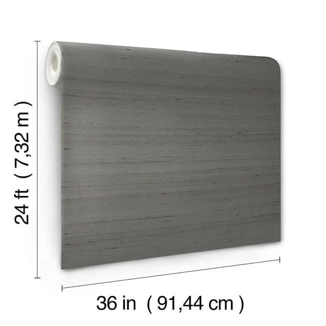 Ronald Redding Silk Road - Pewter Wallpaper | Buy Online Ronald Redding Silk Road wallpaper, color Pewter, SKU YGL7039