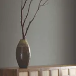Ronald Redding Silver Burnished Patina wallpaper, color White Silver, SKU AC9211