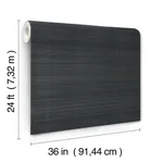 Ronald Redding Sleek Abaca - Peppercorn Wallpaper | Buy Online Ronald Redding Sleek Abaca wallpaper, color Peppercorn, SKU GRL88464