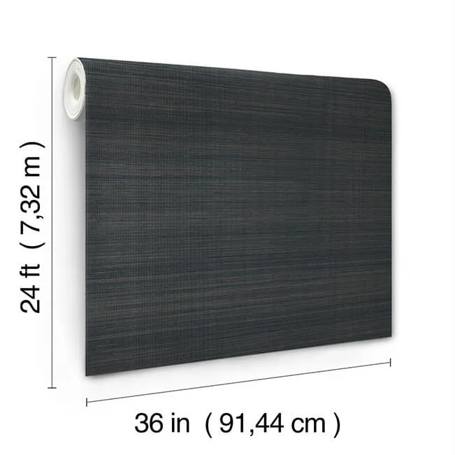 Ronald Redding Sleek Abaca - Peppercorn Wallpaper | Buy Online Ronald Redding Sleek Abaca wallpaper, color Peppercorn, SKU GRL88464