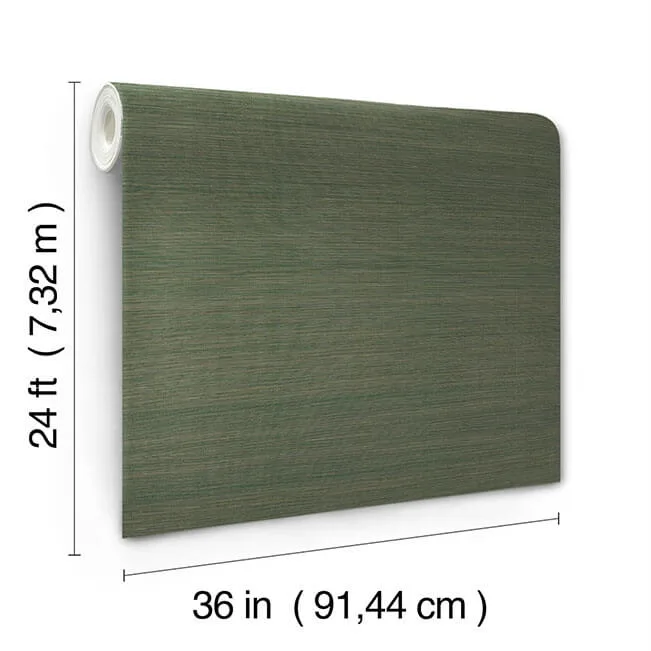 Ronald Redding Smooth Abaca - Forest Wallpaper | Buy Online Ronald Redding Smooth Abaca wallpaper, color Forest, SKU YGL7092