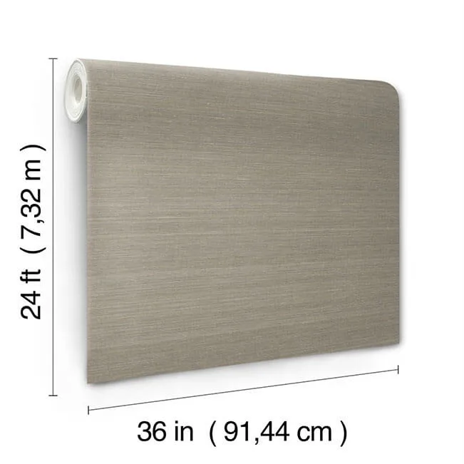 Ronald Redding Smooth Abaca wallpaper, color Moonstone, SKU YGL7012