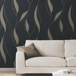 Ronald Redding Society Hill - Black Wallpaper | Buy Online Ronald Redding Society Hill wallpaper, color Black, SKU VR1549