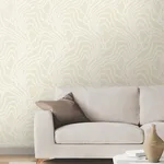 Ronald Redding String of Pearls wallpaper, color Beige, SKU VR1518