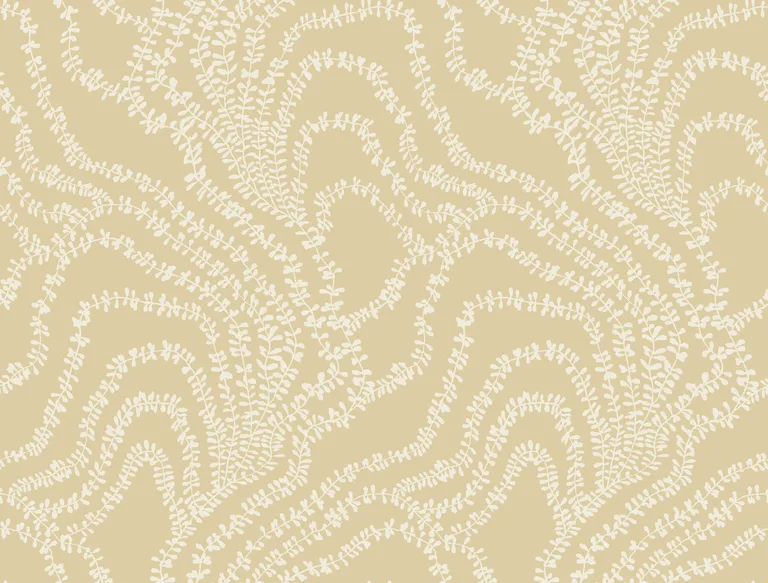 Ronald Redding String of Pearls wallpaper, color Butter, SKU VR1515