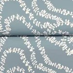 Ronald Redding String of Pearls wallpaper, color Denim, SKU VR1516