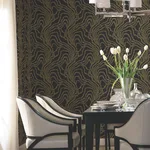 Ronald Redding String of Pearls - Gold Wallpaper | Buy Online Ronald Redding String of Pearls wallpaper, color Gold, SKU VR1517