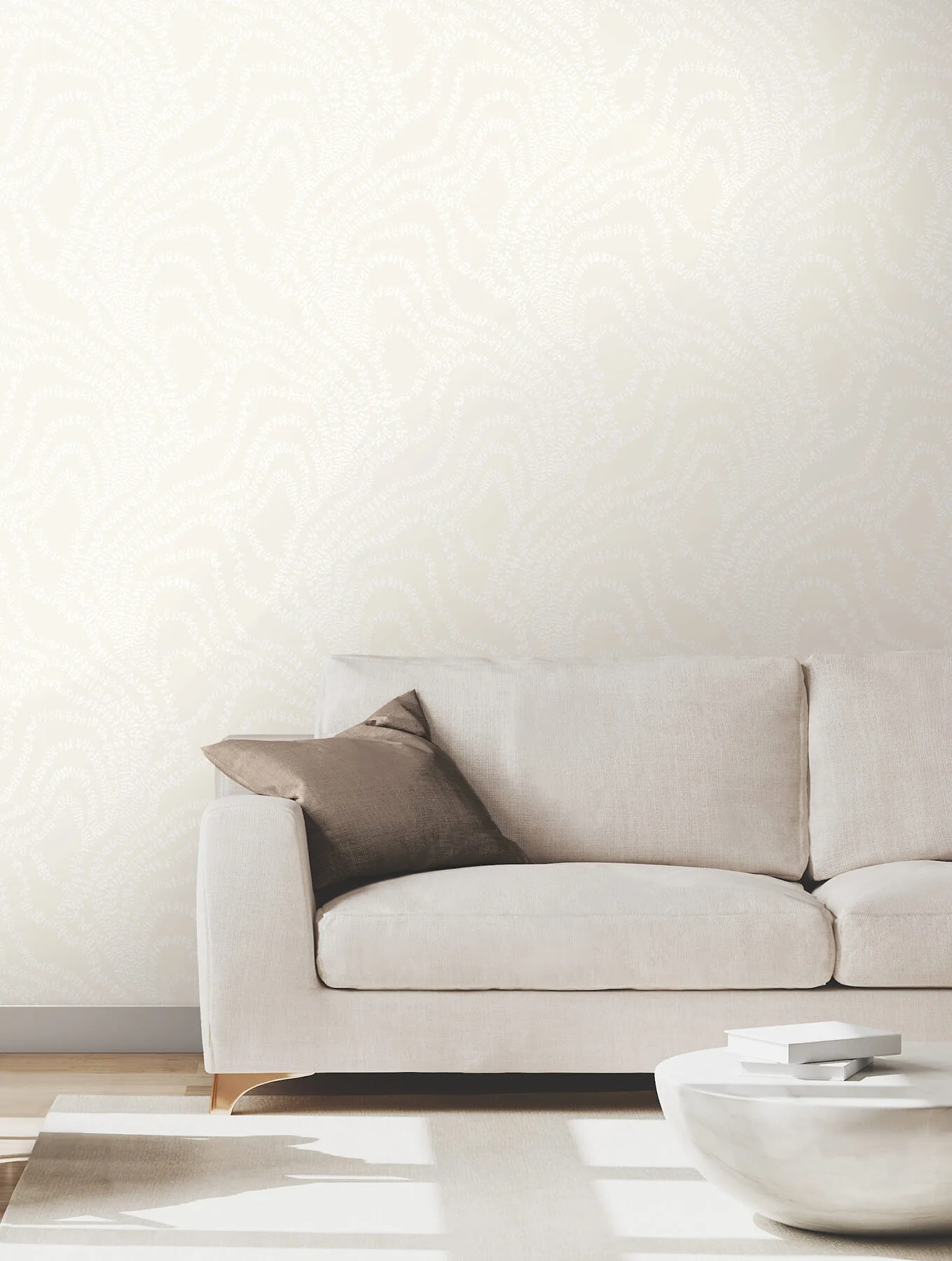 Ronald Redding String of Pearls - Pearl Wallpaper | Buy Online Ronald Redding String of Pearls wallpaper, color Pearl, SKU VR1514