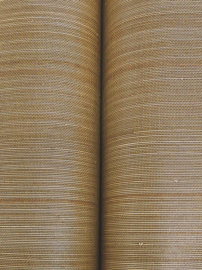Ronald Redding Fine Abaca - Ochre Gold Wallpaper | Buy Online Ronald Redding Fine Abaca wallpaper, color Ochre Gold, SKU GRL88465