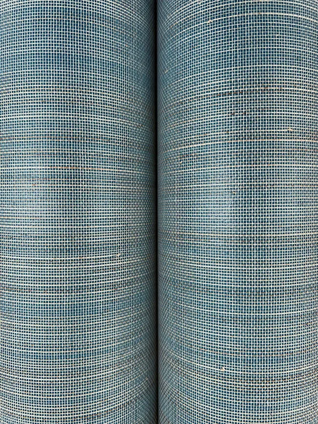 Ronald Redding Tailored Abaca wallpaper, color Seagrass, SKU YGL7030