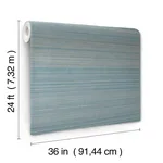 Ronald Redding Tailored Abaca wallpaper, color Seagrass, SKU YGL7030