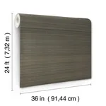 Ronald Redding Fine Abaca wallpaper, color Walnut, SKU GRL88407