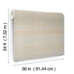 Ronald Redding Tailored Abaca wallpaper, color White Pearl, SKU YGL7021