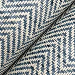 Ronald Redding Tailored Weave - Blue Wallpaper | Buy Online Ronald Redding Tailored Weave wallpaper, color Blue, SKU GV0196