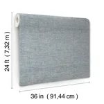 Ronald Redding Tailored Weave - Blue Wallpaper | Buy Online Ronald Redding Tailored Weave wallpaper, color Blue, SKU GV0196