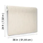 Ronald Redding Tailored Weave wallpaper, color White, SKU GV0194