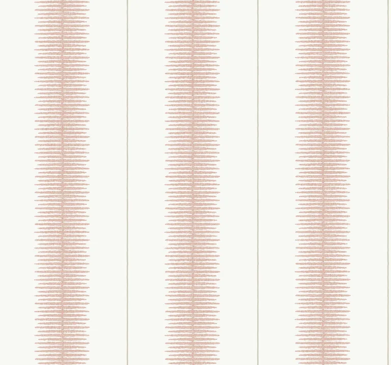 Ronald Redding Tandem Stripe wallpaper, color Brick, SKU MX9613