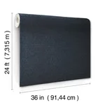 Ronald Redding Tatami Weave wallpaper, color Navy, SKU OG0529GV