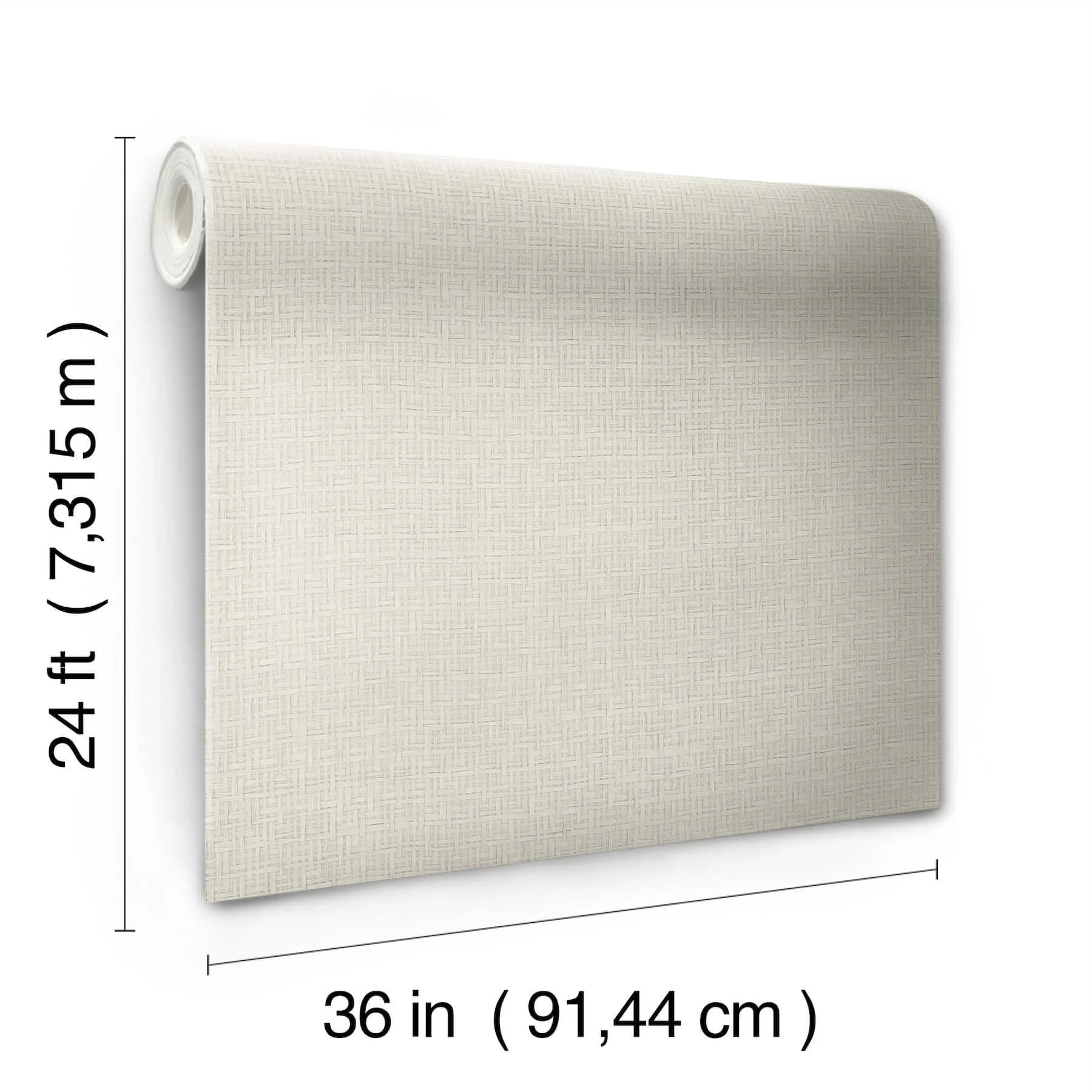Ronald Redding Tatami Weave - Pale Grey Wallpaper | Buy Online Ronald Redding Tatami Weave wallpaper, color Pale Grey, SKU OG0525GV