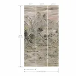 Ronald Redding Misty Mountain - Taupe Wallpaper | Buy Online Ronald Redding Misty Mountain wallpaper, color Taupe, SKU AF6597M