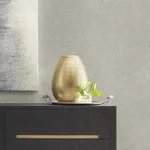 Ronald Redding Terra Mica wallpaper, color Silver, SKU GR1013
