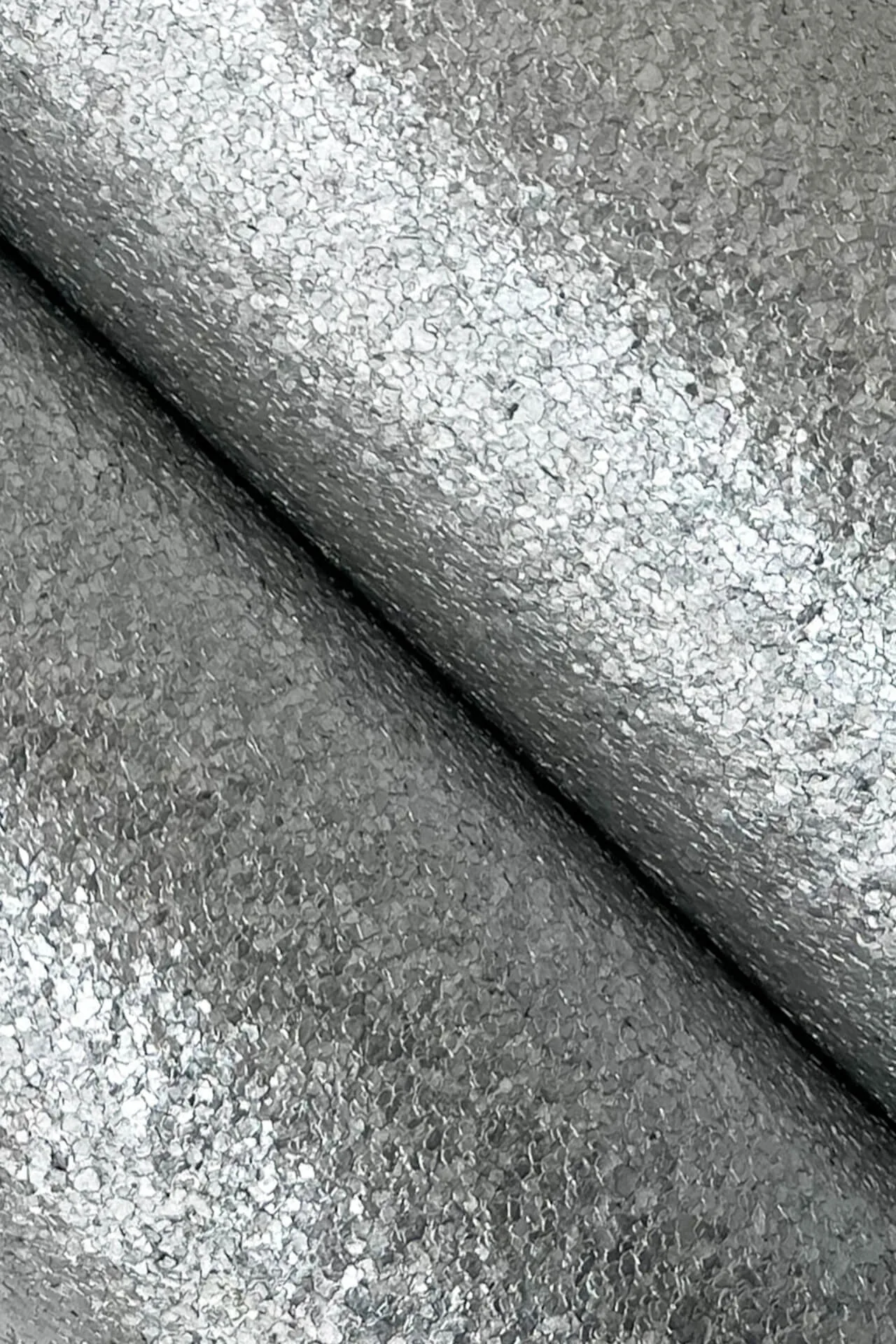 Ronald Redding Terra Mica wallpaper, color Silver, SKU GR1013