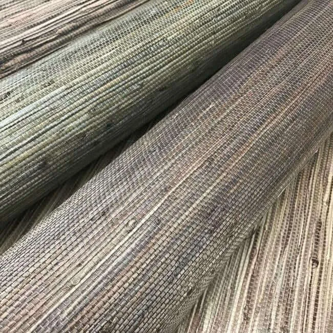 Ronald Redding Threaded Jute wallpaper, color Brown, SKU OG0516
