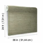 Ronald Redding Threaded Jute - Green Wallpaper | Buy Online Ronald Redding Threaded Jute wallpaper, color Green, SKU OG0519