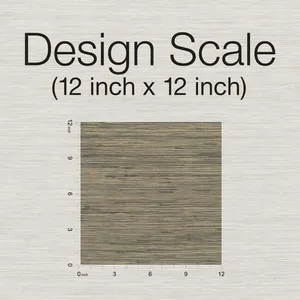 Ronald Redding Threaded Jute wallpaper, color Grey & Off White, SKU OG0518