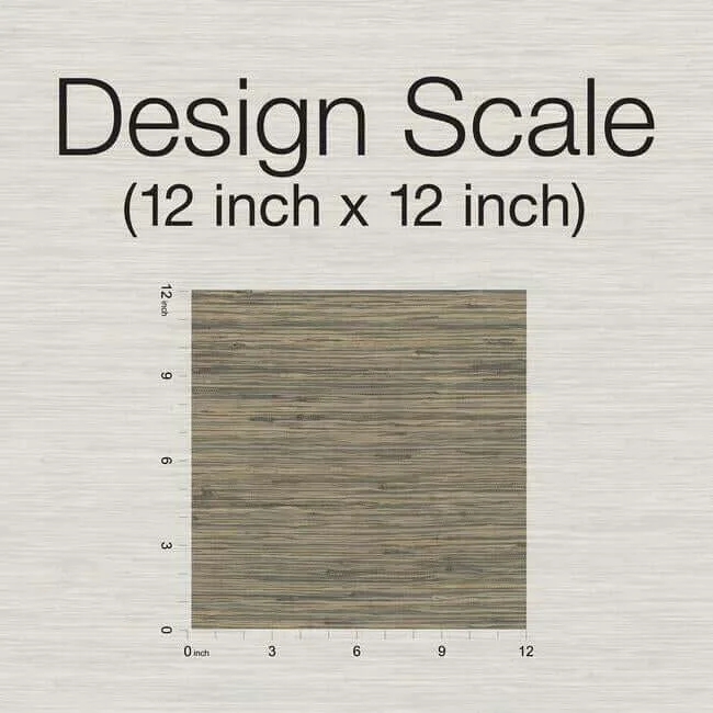 Ronald Redding Threaded Jute wallpaper, color Grey & Off White, SKU OG0518