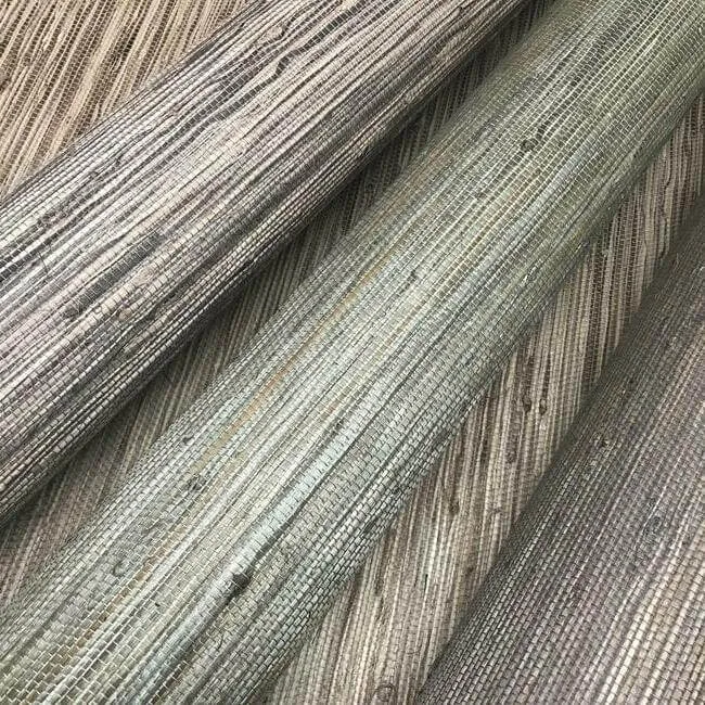 Ronald Redding Threaded Jute - Grey & Off White Wallpaper | Buy Online Ronald Redding Threaded Jute wallpaper, color Grey & Off White, SKU OG0518