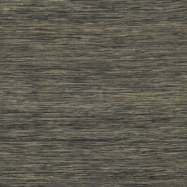 Ronald Redding Threaded Jute wallpaper, color Navy, SKU OG0520