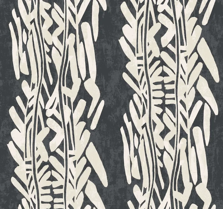 Ronald Redding Timira wallpaper, color Charcoal, SKU ZA8062