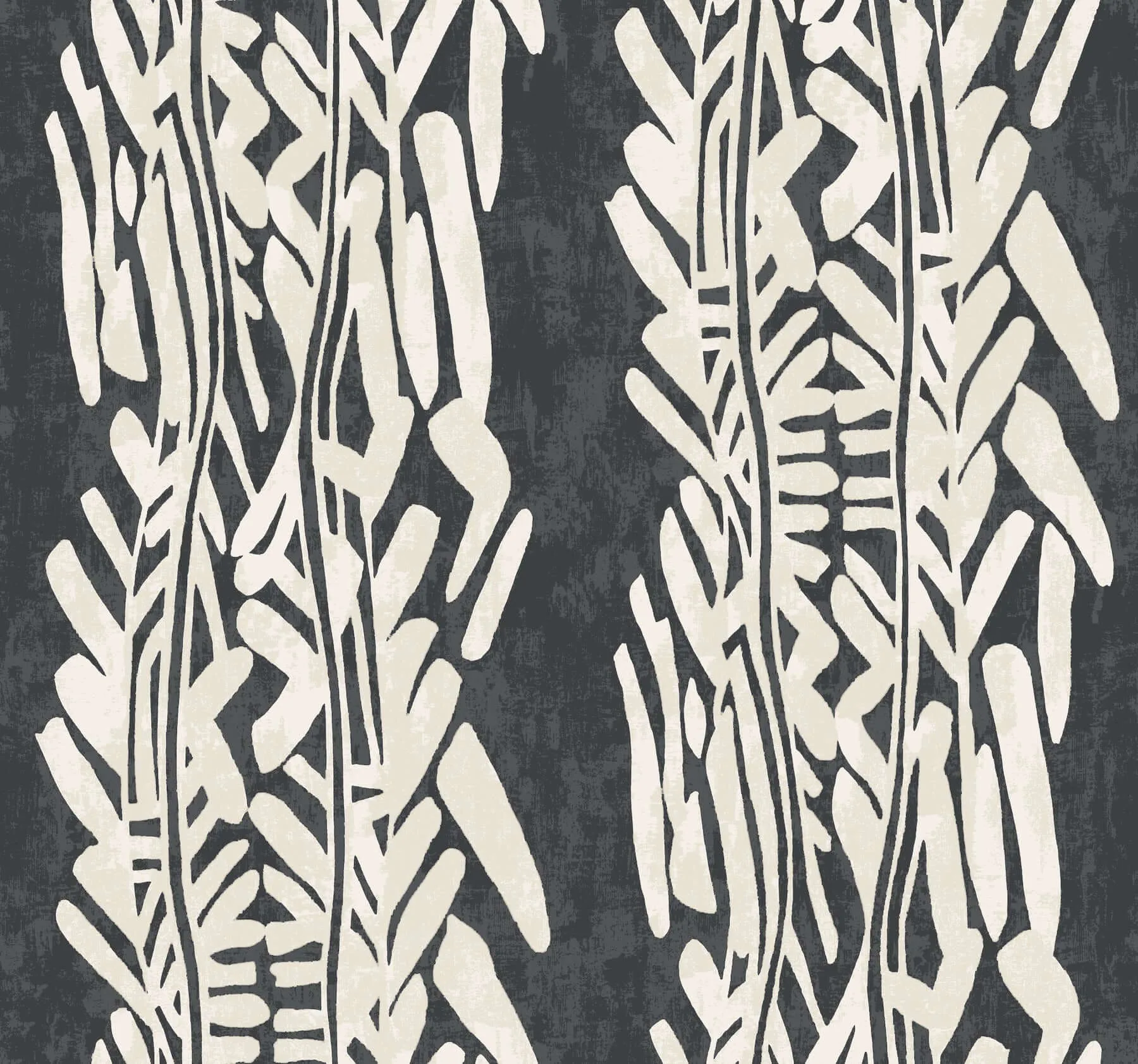 Ronald Redding Timira wallpaper, color Charcoal, SKU ZA8062
