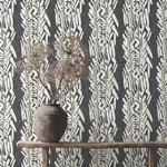 Ronald Redding Timira - Charcoal Wallpaper | Buy Online Ronald Redding Timira wallpaper, color Charcoal, SKU ZA8062