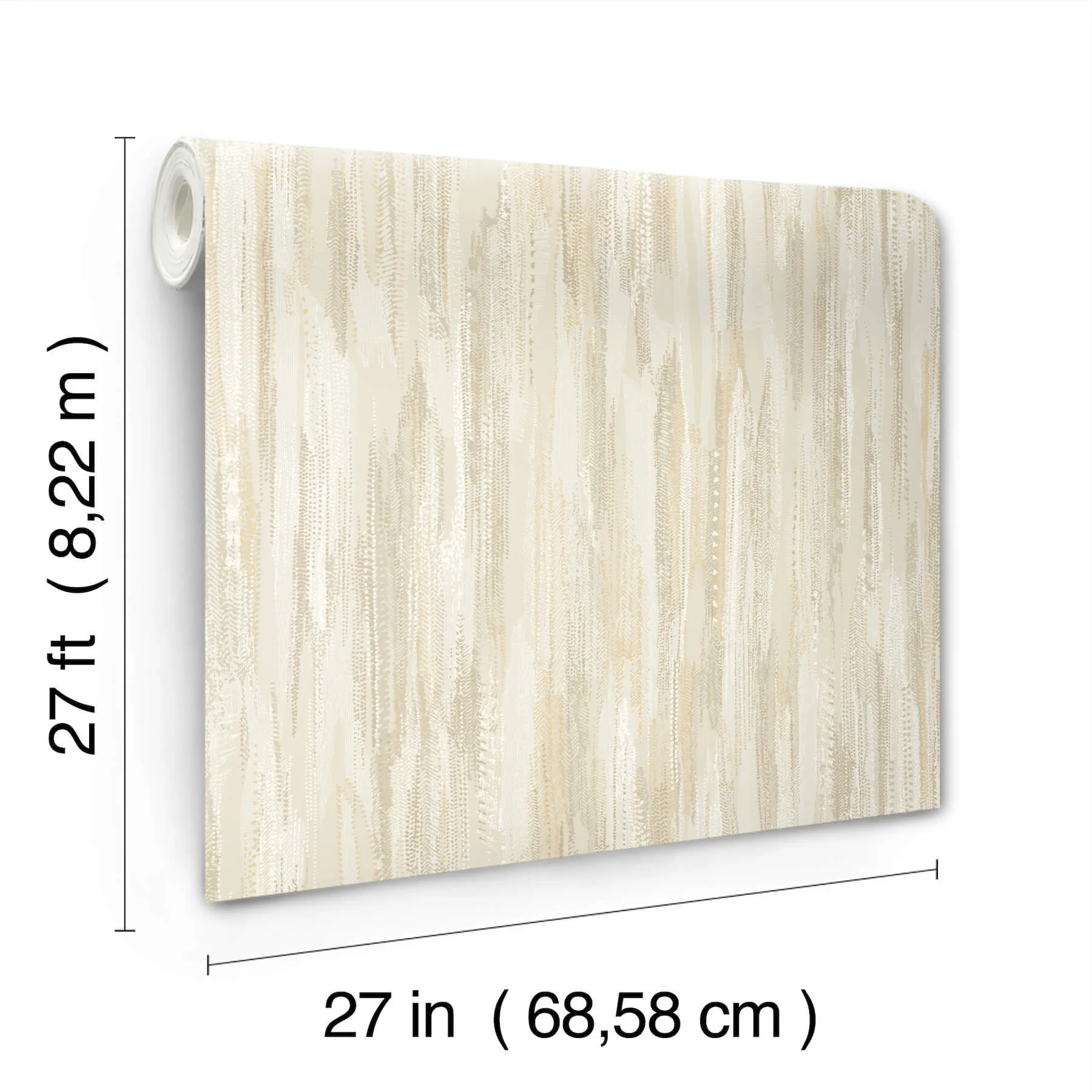 Ronald Redding Tribeca - Gold Wallpaper | Buy Online Ronald Redding Tribeca wallpaper, color Gold, SKU VR1527