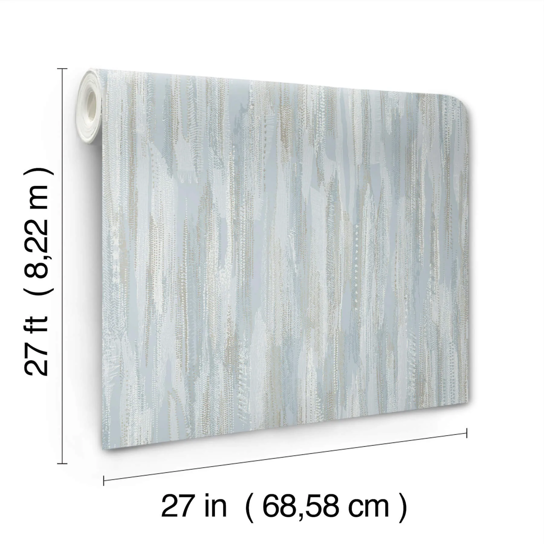 Ronald Redding Tribeca - Light Blue Wallpaper | Buy Online Ronald Redding Tribeca wallpaper, color Light Blue, SKU VR1524