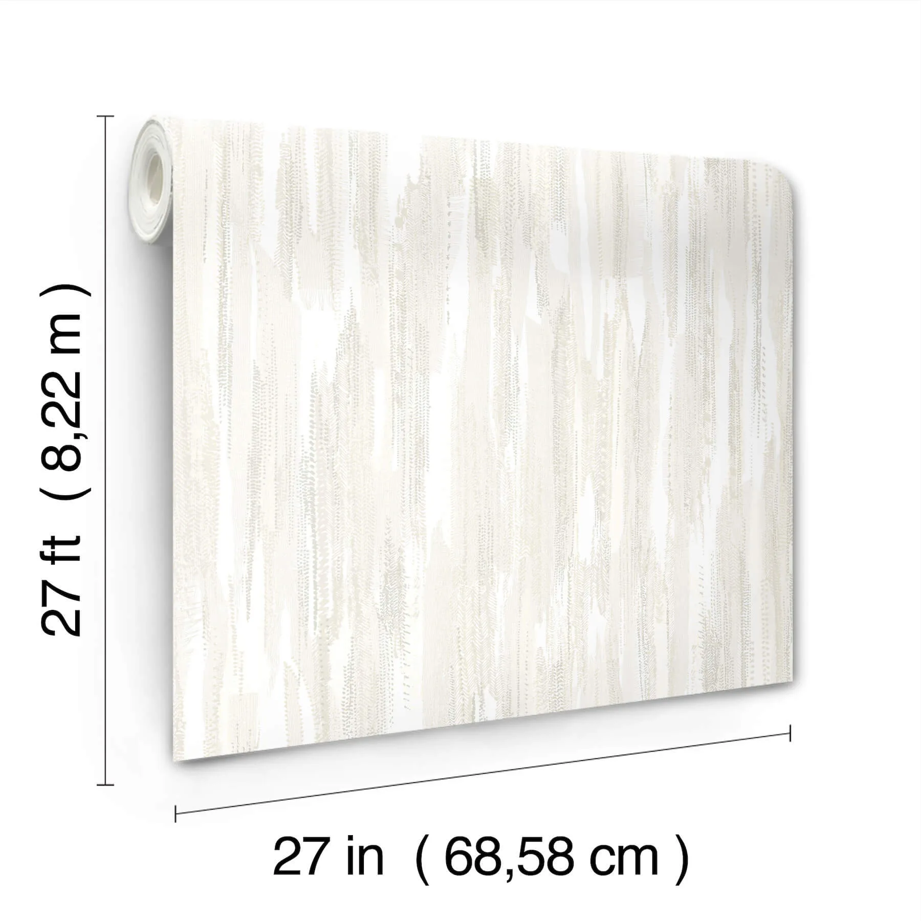 Ronald Redding Tribeca - White Wallpaper | Buy Online Ronald Redding Tribeca wallpaper, color White, SKU VR1522