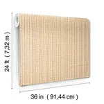 Ronald Redding Twist Paperweave - Wheat Wallpaper | Buy Online Ronald Redding Twist Paperweave wallpaper, color Wheat, SKU YGL7093