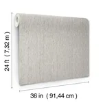 Ronald Redding Variegated Linen - Fog Wallpaper | Buy Online Ronald Redding Variegated Linen wallpaper, color Fog, SKU YGL7037