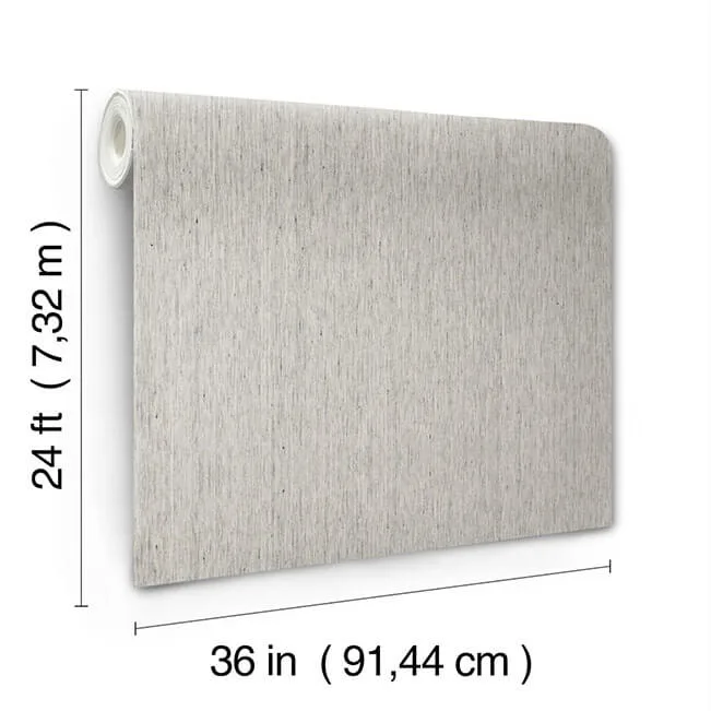 Ronald Redding Variegated Linen - Fog Wallpaper | Buy Online Ronald Redding Variegated Linen wallpaper, color Fog, SKU YGL7037