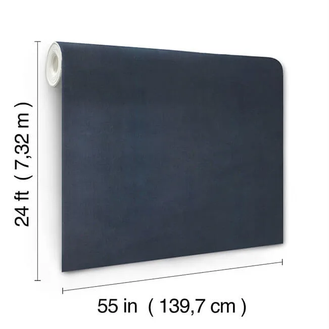 Ronald Redding Vegan Suede - Dark Slate Wallpaper | Buy Online Ronald Redding Vegan Suede wallpaper, color Dark Slate, SKU YGL7005