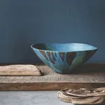 Ronald Redding Vegan Suede wallpaper, color Royal, SKU YGL7085