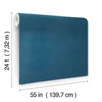 Ronald Redding Vegan Suede wallpaper, color Royal, SKU YGL7085