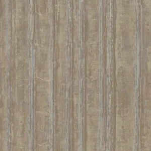 Ronald Redding Vintage Tin wallpaper, color Satin Brass, SKU RRD7607N