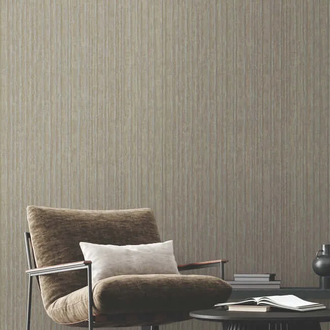 Ronald Redding Vintage Tin - Satin Brass Wallpaper | Buy Online Ronald Redding Vintage Tin wallpaper, color Satin Brass, SKU RRD7607N