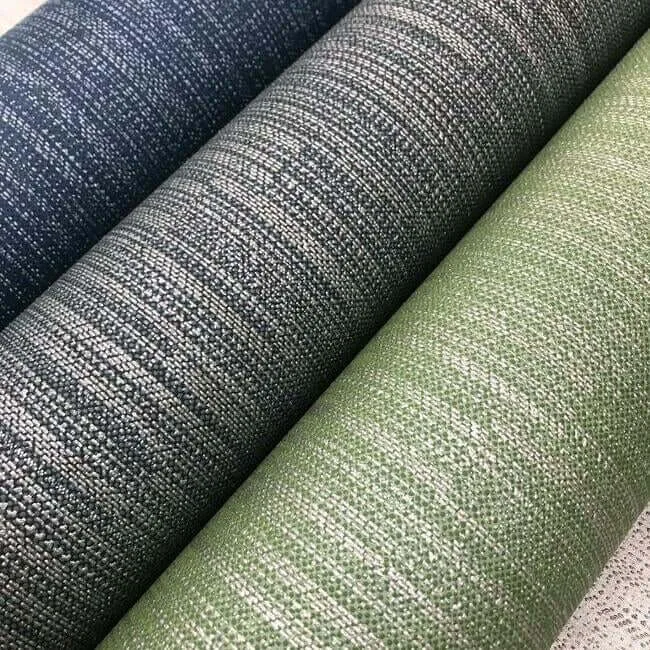 Ronald Redding Weekender Weave wallpaper, color Black, SKU 5851