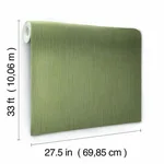Ronald Redding Weekender Weave wallpaper, color Green, SKU 5858
